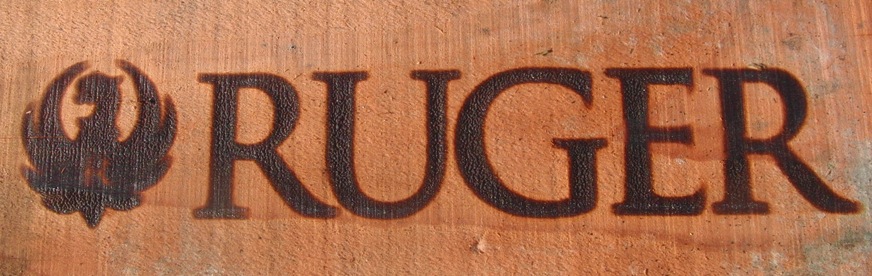 Ruger
                        Logo on Wood photo