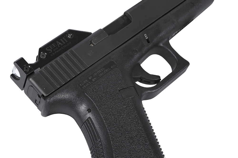 NITE on pistol photo